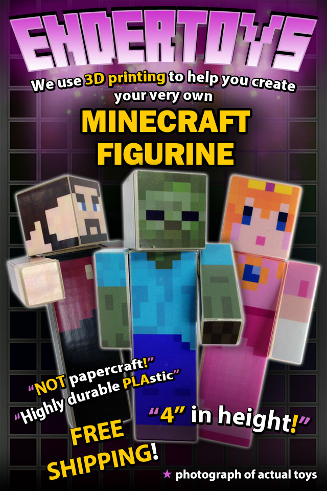 endertoys minecraft figures
